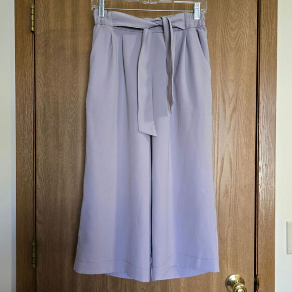 Lululemon Noir Cropped Wide Leg Pants - Picture 3 of 9